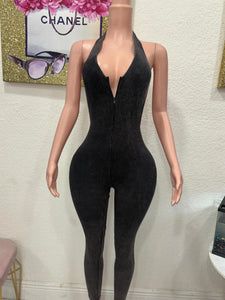 Showing Off Jumpsuit Black